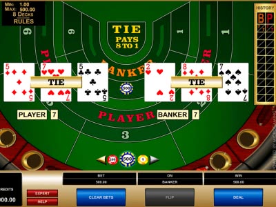 БАКАРА - една кралска казино игра с карти