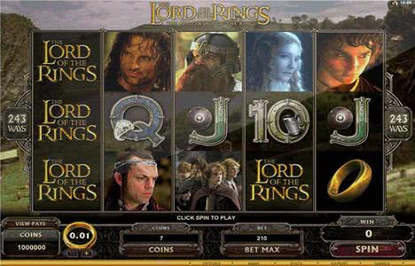 Lord of The Rings Slot