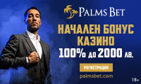 PalmsBet Казино - най-голямата компания в България