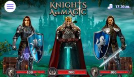 ВИДЕО: Knights and Magic: Прост и лесен за разбиране слот с няколко бонус функции